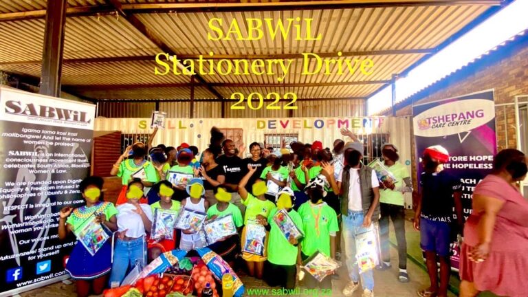 stationery drive group photo